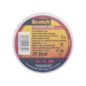 3M Scotch™ 35 Red Polyvinyl Chloride Electrical Tape, 19mm Width x 20m Length SCOTCH 35 ROUGE 20 X 19