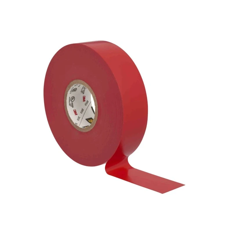 3M Scotch™ 35 Red Polyvinyl Chloride Electrical Tape, 19mm Width x 20m Length SCOTCH 35 ROUGE 20 X 19