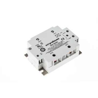 Crydom GN0 Series Solid State Relay Panel Mount 24 A Load 530 Vrms Load 32V dc Control GN025DSR