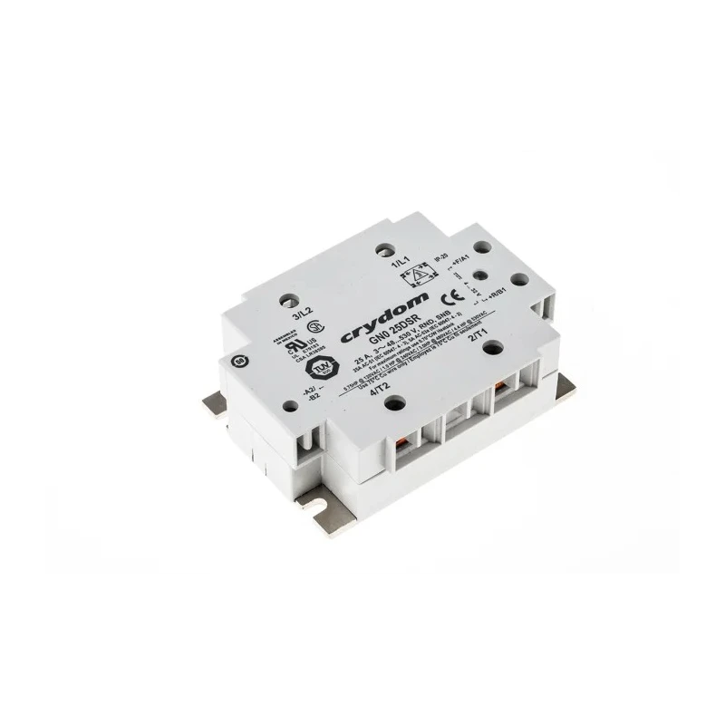 Crydom GN0 Series Solid State Relay Panel Mount 24 A Load 530 Vrms Load 32V dc Control GN025DSR