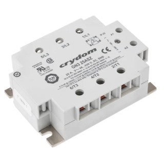 Crydom GN3 Series Solid State Relay 25 A Load 600 V AC Load 260 V AC Control GN325ASZ