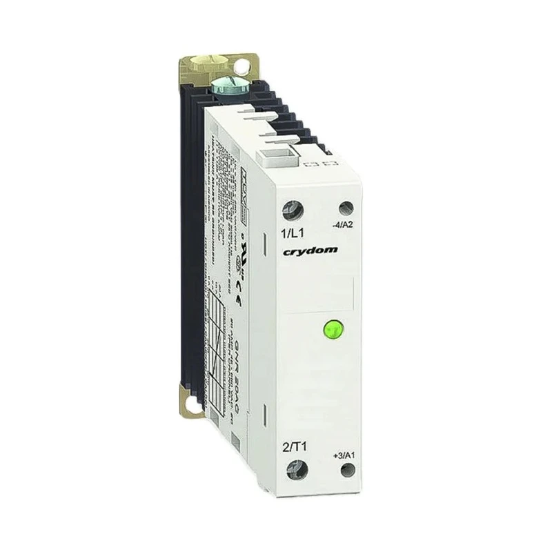 Crydom Solid State Relay 10 A Load, 32 V DC Load, DIN Rail Mount, Screw Terminal, GNR10DCZ