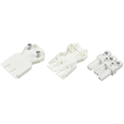 Wieland GST18i3 Series Cable Mini Connector Female Screw 3-Pole 20A IP40 GST18i3