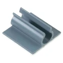 Essentra Grey Polyvinyl Chloride Self-Adhesive Cable Clip 12.7 mm Max. Bundle Diameter KKU-08-RT GRIS