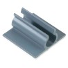 Essentra Grey Polyvinyl Chloride Self-Adhesive Cable Clip 12.7 mm Max. Bundle Diameter KKU-08-RT GRIS