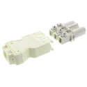 Wieland GST18i3 Series Cable Mini Connector Male Screw, 3-Pole, 20A, 3-Way, 250V, IP40 GST18i3