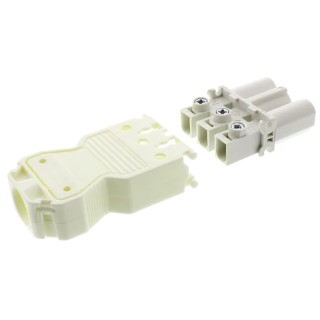 Wieland GST18i3 Series Cable Mini Connector Male Screw, 3-Pole, 20A, 3-Way, 250V, IP40 GST18i3