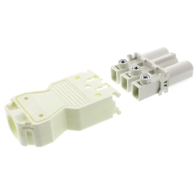 Wieland GST18i3 Series Cable Mini Connector Male Screw, 3-Pole, 20A, 3-Way, 250V, IP40 GST18i3