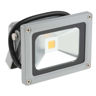 RS PRO Floodlight, 1 LED, 10 W Warm White, 1050 lm, IP65 170-4259