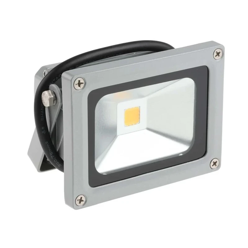 RS PRO Floodlight, 1 LED, 10 W Warm White, 1050 lm, IP65 170-4259