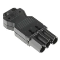 Wieland GST18i3 Series Cable Mini Connector Male Screw Termination 3-Pole 20A 250V IP20 GST18i3