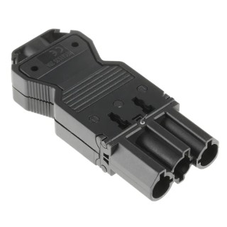 Wieland GST18i3 Series Cable Mini Connector Male Screw Termination 3-Pole 20A 250V IP20 GST18i3