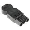 Wieland GST18i3 Series Cable Mini Connector Male Screw Termination 3-Pole 20A 250V IP20 GST18i3