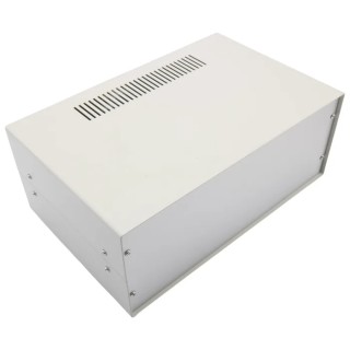 CAMDENBOSS Grey Epoxy Steel Instrument Case 100 mm Height, 250 mm Length, 160 mm Width CMCB00003