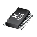Nexperia 4 2-Input AND Logic Gate, 14-Pin SO, Surface Mount, CMOS Technology, Operating Voltage 2 to 6 V 74HC08D,653