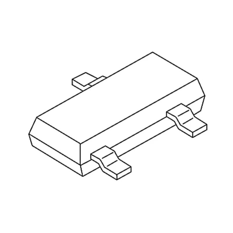 Nexperia NPN Small Signal Transistor, 500 mA, 45 V, 3-Pin TO-236 Package BC817-16,235