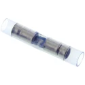TE Connectivity PIDG Butt Splice Connector Blue Insulated Nylon 16 AWG 320562