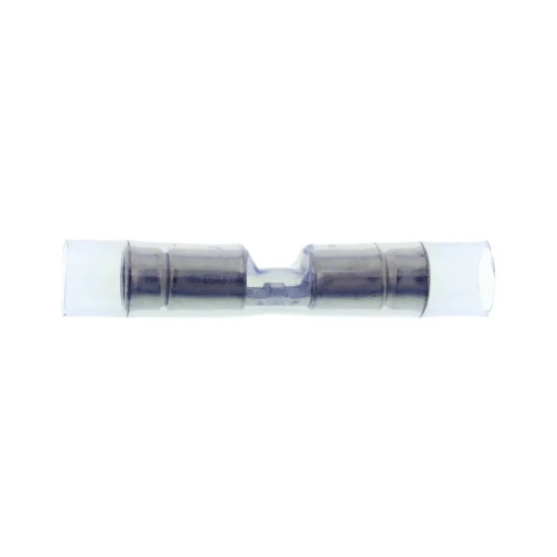 TE Connectivity PIDG Butt Splice Connector Blue Insulated Nylon 16 AWG 320562