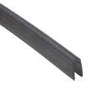 TE Connectivity Black Polyolefin Edge Protection Strip, 1.2 m Length, 6.3 mm Width, 15.75 mm Height RAYRIM-NR9-0-RS-170-6169