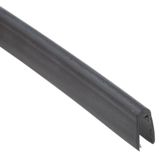 TE Connectivity Black Polyolefin Edge Protection Strip, 1.2 m Length, 6.3 mm Width, 15.75 mm Height RAYRIM-NR9-0-RS-170-6169