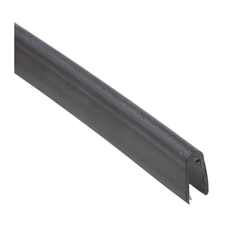 TE Connectivity Black Polyolefin Edge Protection Strip, 1.2 m Length, 6.3 mm Width, 15.75 mm Height RAYRIM-NR9-0-RS-170-6169