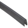 TE Connectivity Black Polyolefin Edge Protection Strip, 1.2 m Length, 6.3 mm Width, 15.75 mm Height RAYRIM-NR9-0-RS-170-6169