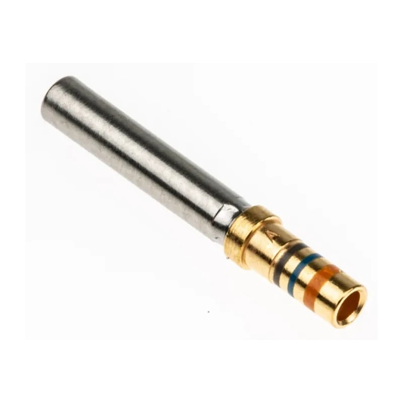 TE Connectivity AMPLIMITE 109 Series Size 20 Female Crimp D-Sub Connector Contact Gold Signal 20 AWG 205090-1