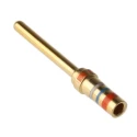 TE Connectivity AMPLIMITE 109 Series Size 20 Male Crimp D-Sub Connector Contact Gold over Nickel with 24 AWG 205089-1