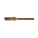 TE Connectivity AMPLIMITE 109 Series Size 20 Male Crimp D-Sub Connector Contact Gold over Nickel with 24 AWG 205089-1