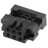 Amphenol Communications Solutions 6-Way IDC Connector Female for Cable, 2 Row 89361-706LF
