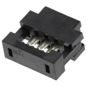 Amphenol Communications Solutions 6-Way IDC Connector Female for Cable, 2 Row 89361-706LF