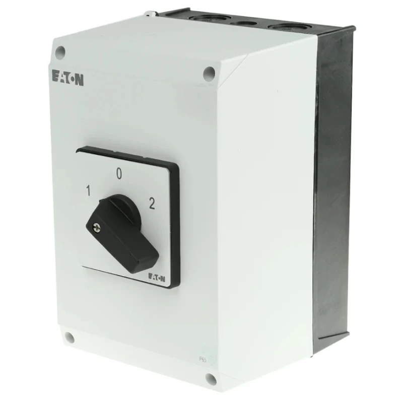 Eaton 4-Pole Surface Mount Isolator Switch IP65, 520A, 22 kW, 3-Phase, Black Handle 