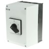 Eaton 4-Pole Surface Mount Isolator Switch IP65, 520A, 22 kW, 3-Phase, Black Handle
