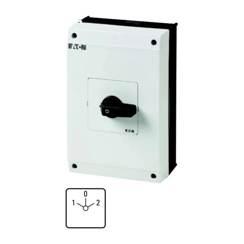 Eaton 4-Pole Surface Mount Isolator Switch IP65, 520A, 22 kW, 3-Phase, Black Handle 