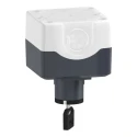 Schneider Electric Start-Stop Control Station Switch Polycarbonate IP67 IP66 IP69K 22mm Cutout SPST Contact XALD144