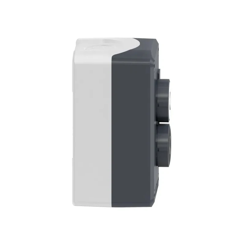 Schneider Electric Spring Return Enclosed Push Button DPST Polycarbonate Grey Enclosure 1 Cutout IP66 IP67 IP69K XALD222