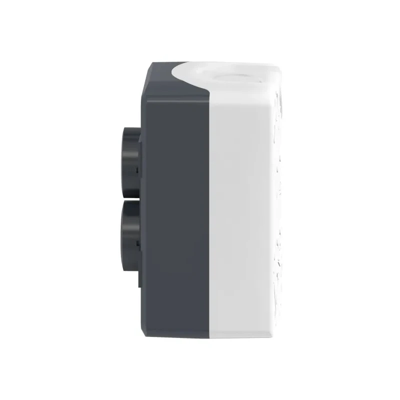 Schneider Electric Spring Return Enclosed Push Button DPST Polycarbonate Grey Enclosure 1 Cutout IP66 IP67 IP69K XALD222