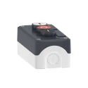 Schneider Electric Spring Return Enclosed Push Button Control Station SPST, Polycarbonate, 3 Cutouts, IP67 XALD324