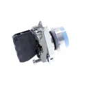 Telemecanique Harmony XB4 Series Push Button Switch Spring Return Panel Mount 22 mm Cutout SPST Blue LED IP66 IP67 XB4BP61