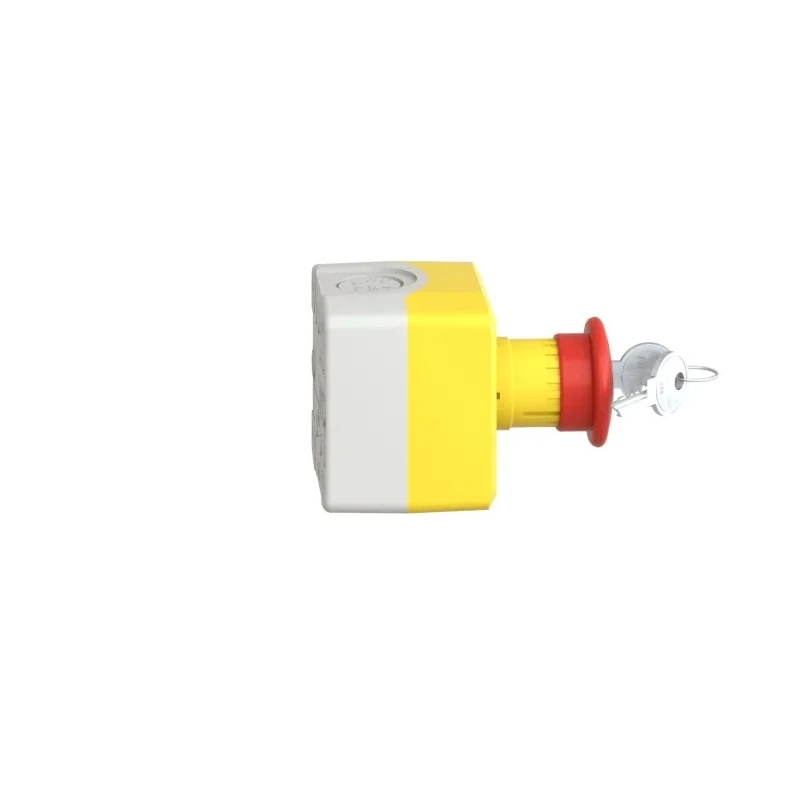 Schneider Electric Harmony Series Key Release Emergency Stop Push Button Surface Mount 1 NO/2 NC IP66 IP67 IP69K XALK188G