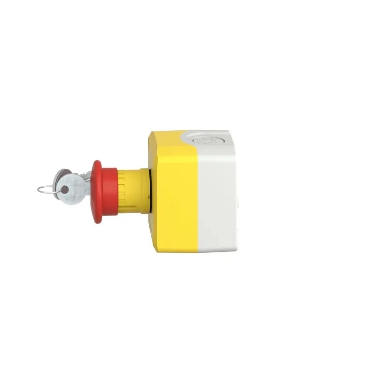 Schneider Electric Harmony Series Key Release Emergency Stop Push Button Surface Mount 1 NO/2 NC IP66 IP67 IP69K XALK188G