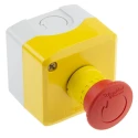 Schneider Electric Harmony XALK Series Twist Release Emergency Stop Push Button Surface Mount 40 mm Cutout 2 NC XALK178F
