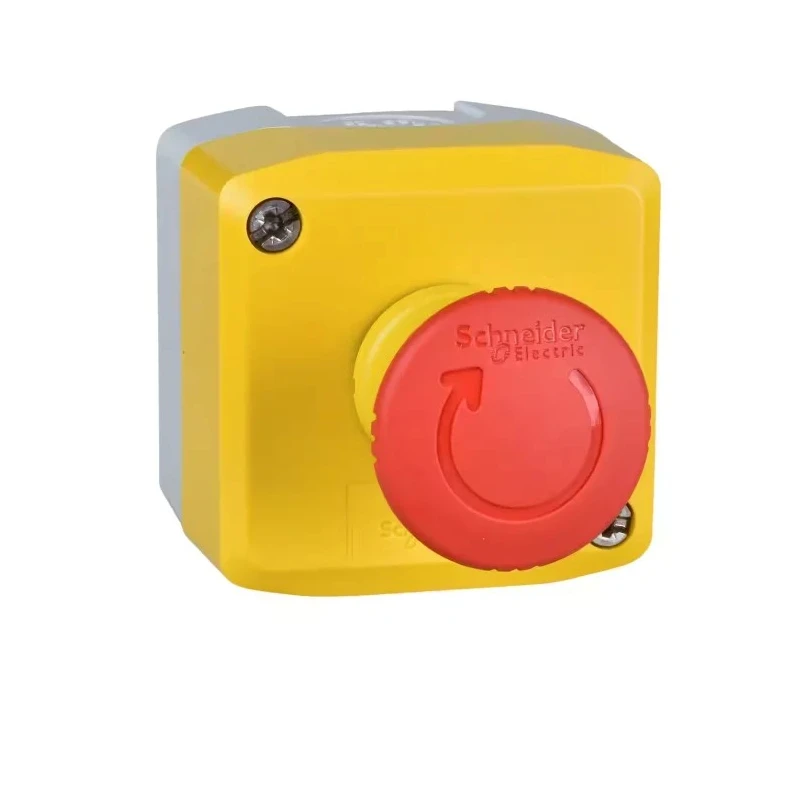 Schneider Electric Harmony XALK Series Twist Release Emergency Stop Push Button Surface Mount 40 mm Cutout 2 NC XALK178F