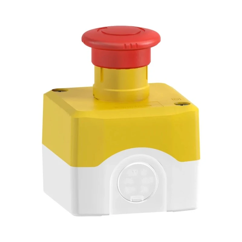 Schneider Electric Harmony XALK Series Twist Release Emergency Stop Push Button Surface Mount 40 mm Cutout 2 NC XALK178F