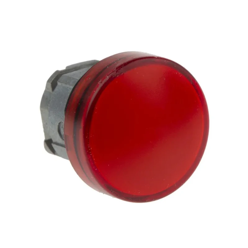 Schneider Electric Panel Mount Red LED Pilot Light 24V AC/DC, 22 mm Cutout, IP66/IP67/IP69/IP69K Protection XB4BVB4