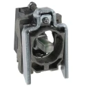 Schneider Electric Panel Mount Red LED Pilot Light 24V AC/DC, 22 mm Cutout, IP66/IP67/IP69/IP69K Protection XB4BVB4