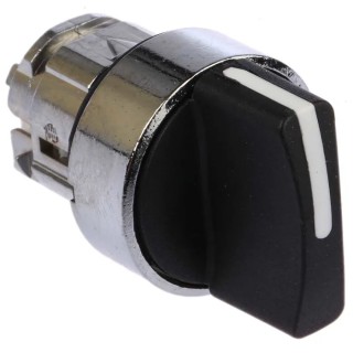 Schneider Electric Harmony Series 3 Position Selector Switch Head, 22 mm Cutout Diameter, Black Handle, IP66, IP67 ZB4BD5