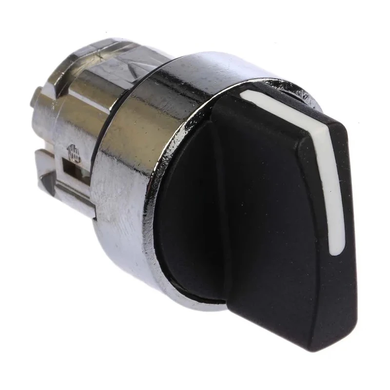 Schneider Electric Harmony Series 3 Position Selector Switch Head, 22 mm Cutout Diameter, Black Handle, IP66, IP67 ZB4BD5