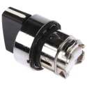 Schneider Electric Harmony Series 3 Position Selector Switch Head, 22 mm Cutout Diameter, Black Handle, IP66, IP67 ZB4BD5