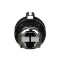 Schneider Electric Harmony Series 3 Position Selector Switch Head, 22 mm Cutout Diameter, Black Handle, IP66, IP67 ZB4BD5